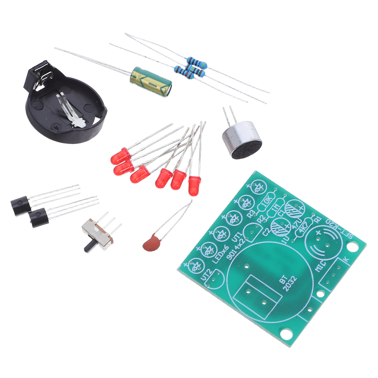 Diy Electronics Projects For Kids - Sesle Kontrol Edilebilen Metronom Seti, LED