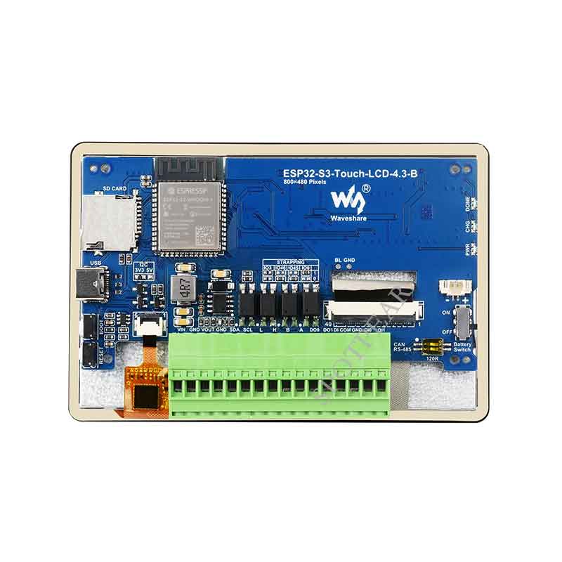 I2C Lcd Display - ESP32 S3 800x480 Kapalı Dokunmatik Ekran
