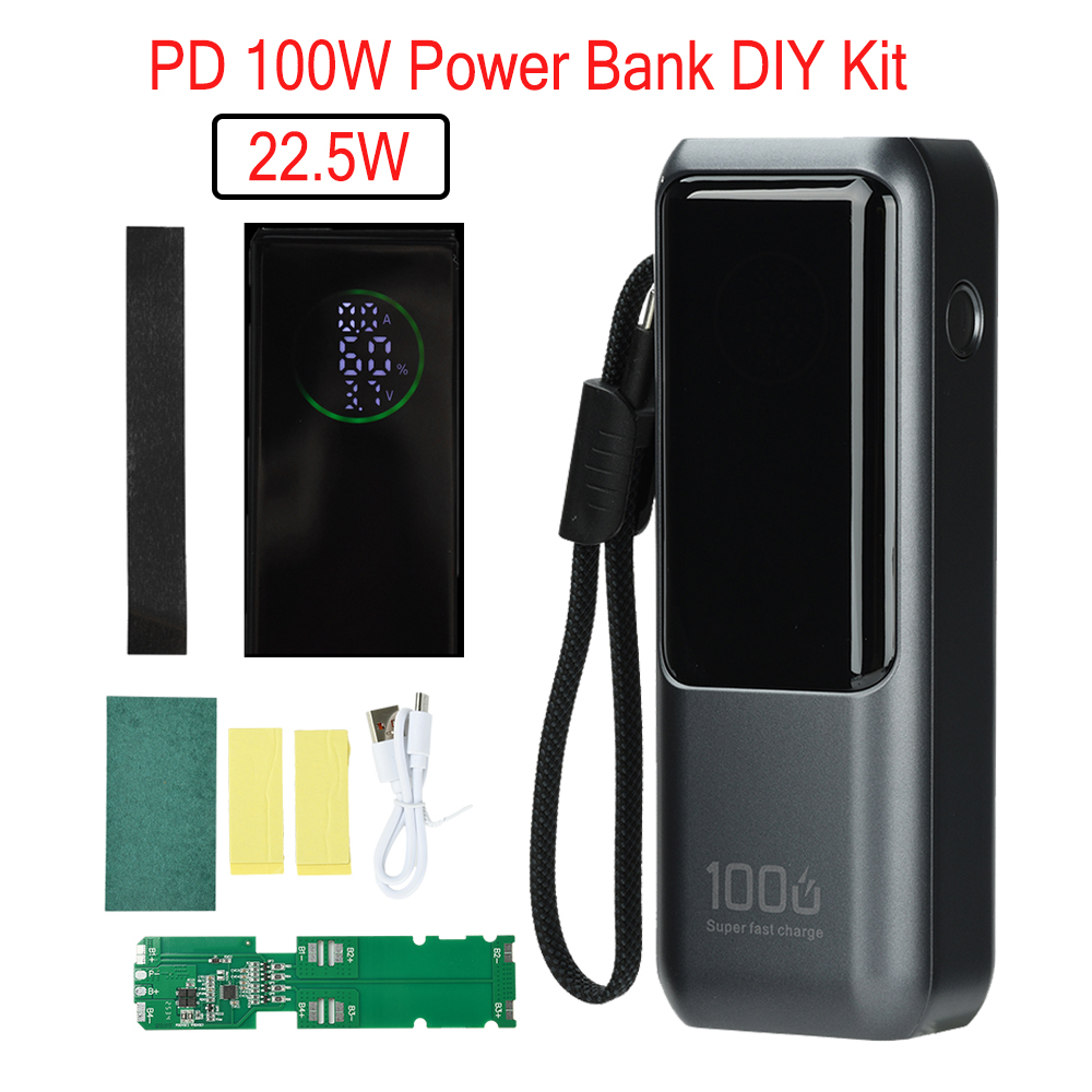 Diy Box Electronics Mall - PD 100W Hızlı Şarj Özellikli Güç