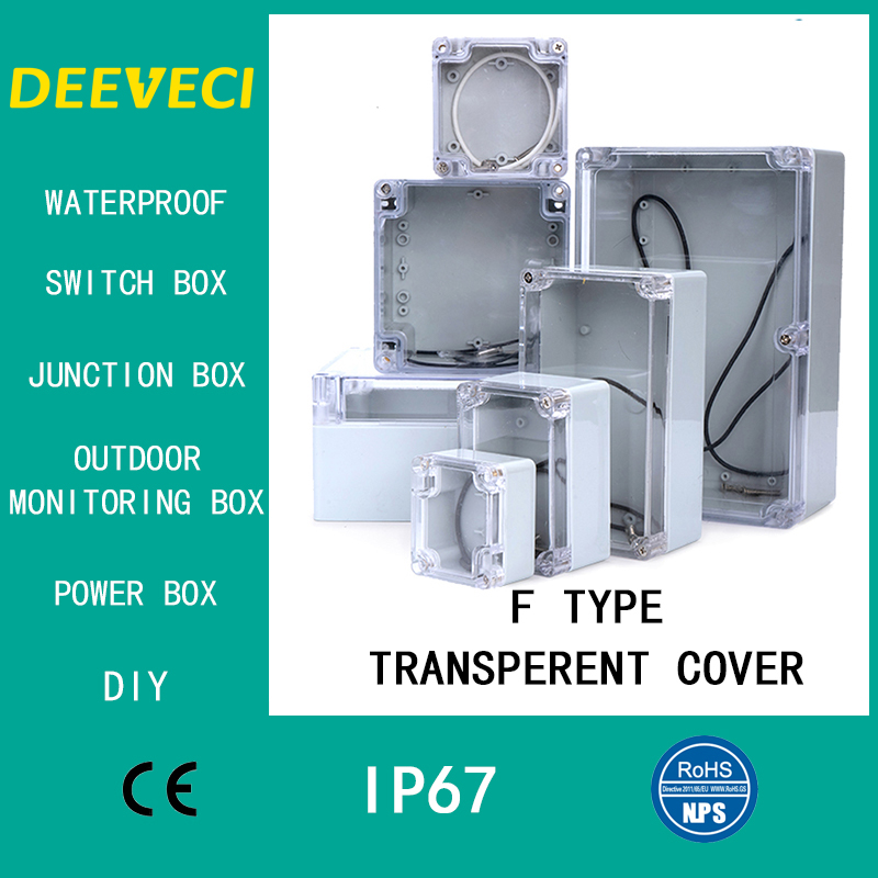 Diy Electronics Websites - Şeffaf Su Geçirmez Dış Muhafaza Plastik