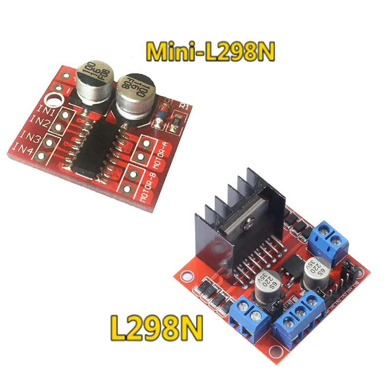 L298N Motor Driver - L298N sürücü panosu modülü L298N step