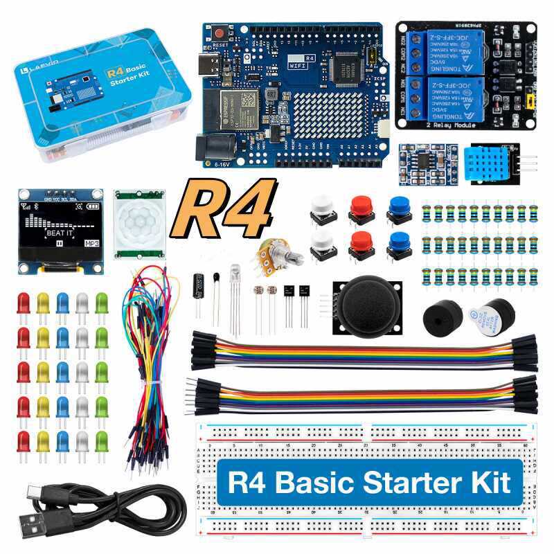 Arduino Diy Electronics - UNO R4 WiFi Uyumlu Geliştirme Başlangıç
