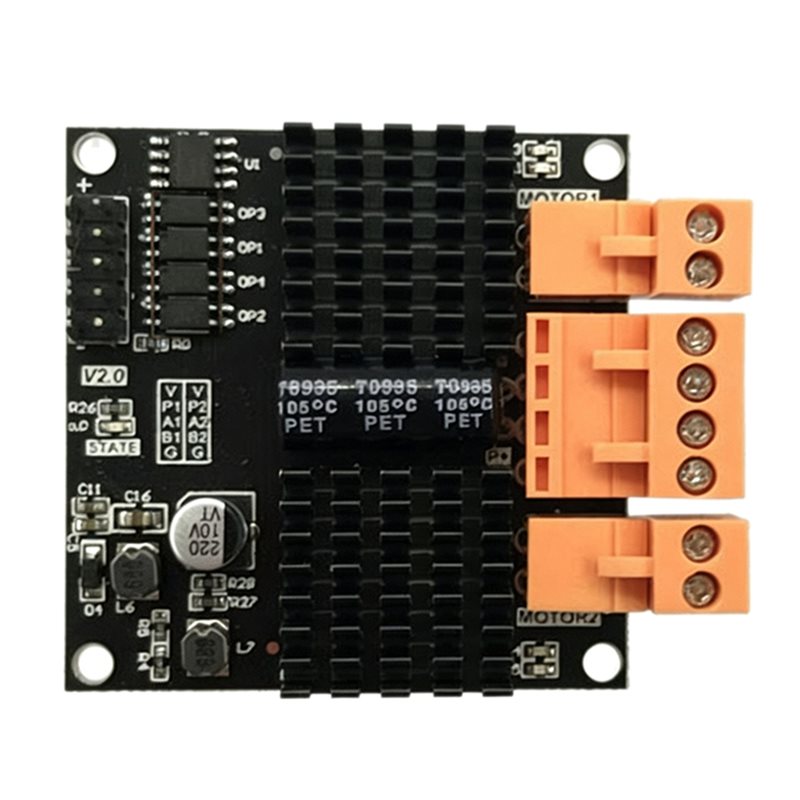 L298N Motor Driver - HLZS-DC Fırçalı Motor Sürücü Modülü 12V/24V