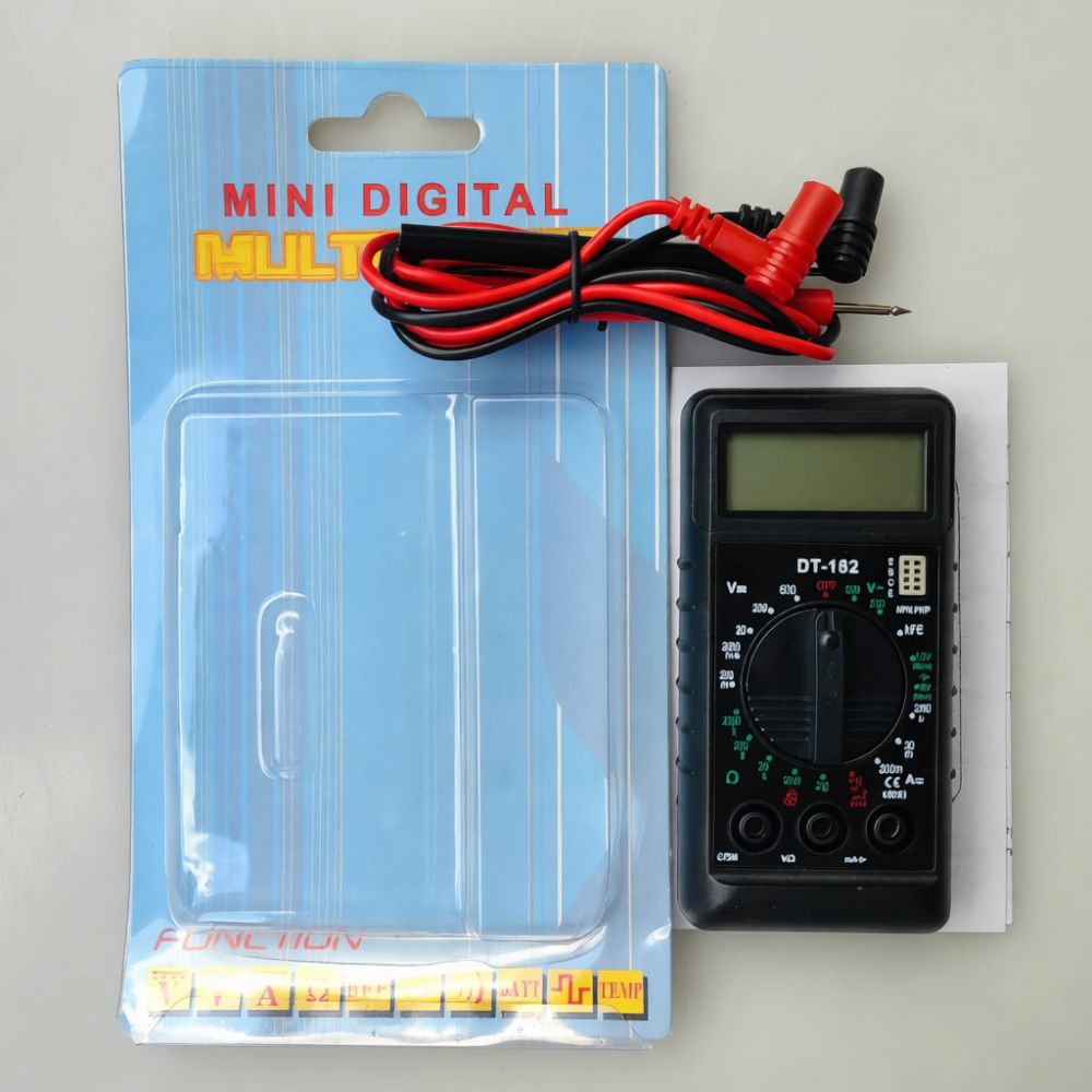 Diy Home Electronics Lab - DT182 Cep Tipi Dijital Multimetre, Mini
