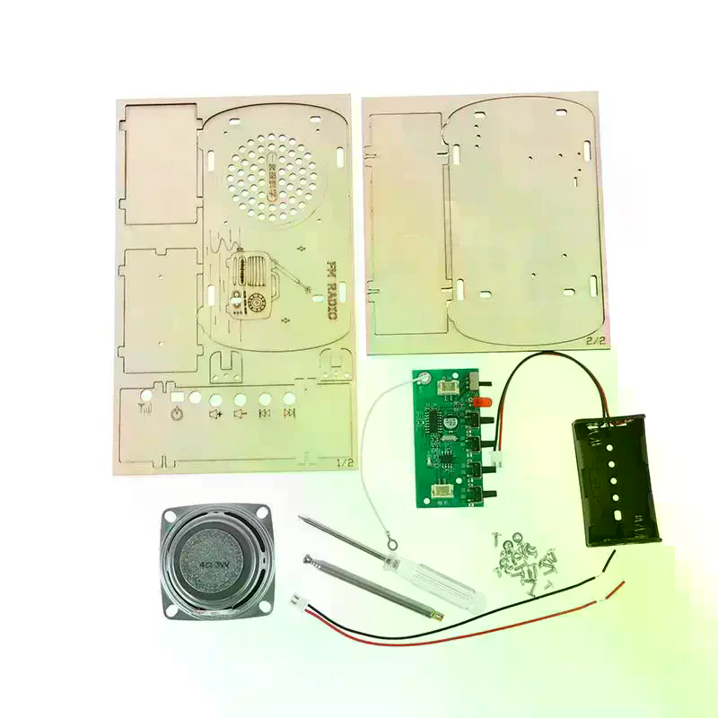 Diy Electronics Projects For Kids - /Cna/DIY Ahşap FM Radyo Kiti Vintage