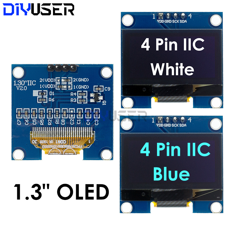 I2C Lcd Display - DIYUSER 1.3 