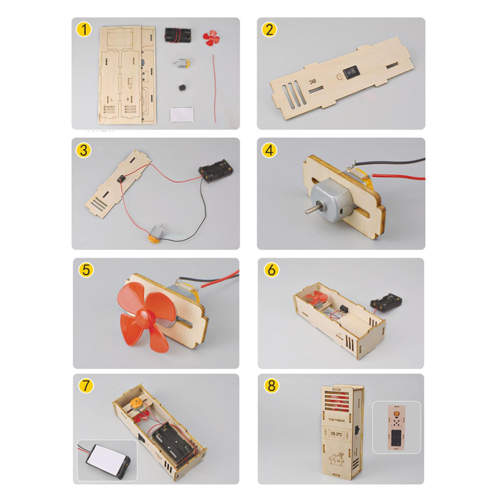 Diy Electronics Projects For Kids - Kendin Yap Klima Model Seti, Elektrikli