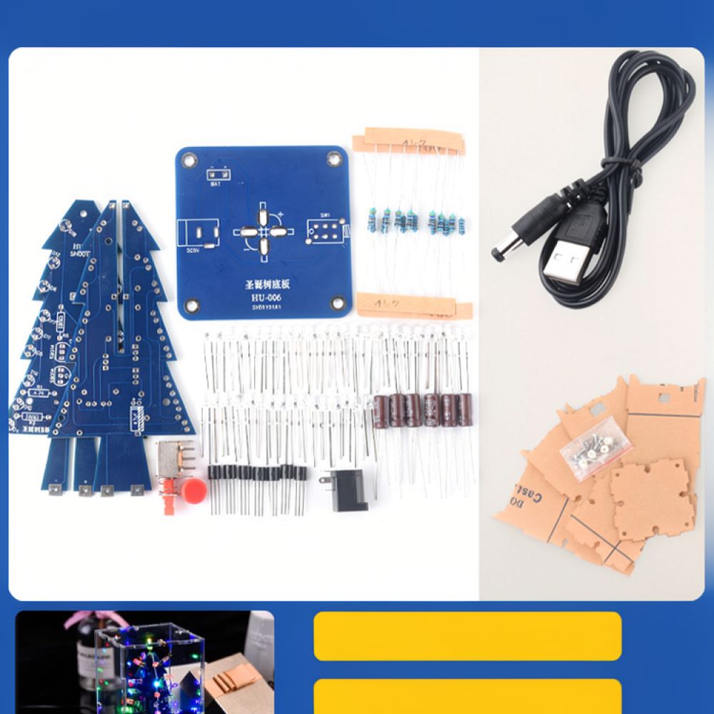 Elektronik Proje DIY Noel Ağac - Diy Electronics Projects For Kids incelemesi ve fiyatı