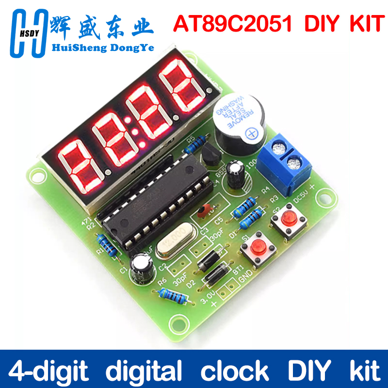 AT89C2051 Dijital 4 Bit Elektr - Diy Electronics Websites incelemesi ve fiyatı
