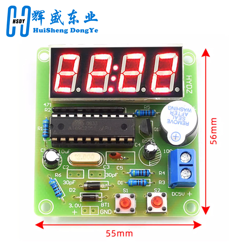 AT89C2051 Dijital 4 Bit Elektr - Diy Electronics Websites incelemesi ve fiyatı