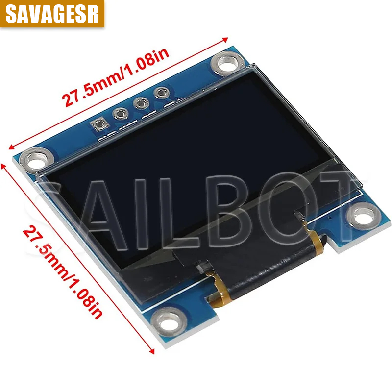 1-10 adet 0.96 inç OLED ekran  - I2C Lcd Display incelemesi ve fiyatı