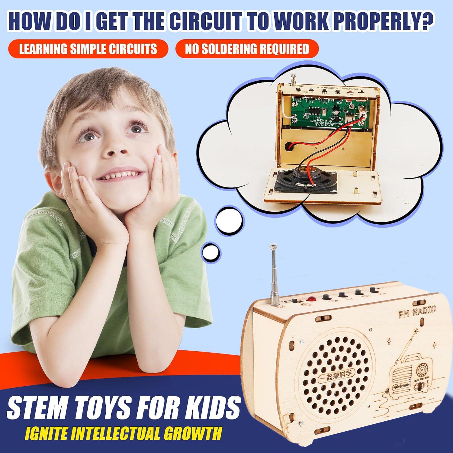 Çocuklar İçin FM Radyo Seti, S - Diy Electronics Projects For Kids incelemesi ve fiyatı