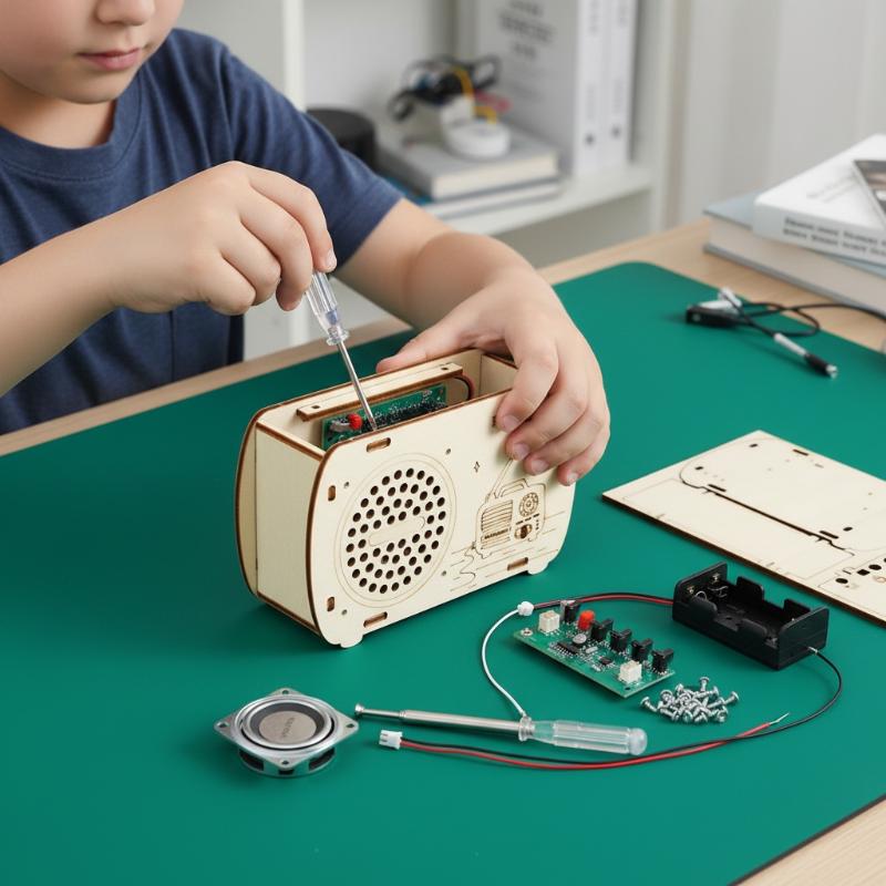 DIY Ahşap FM Radyo Kiti Vintag - Diy Electronics Projects For Kids incelemesi ve fiyatı