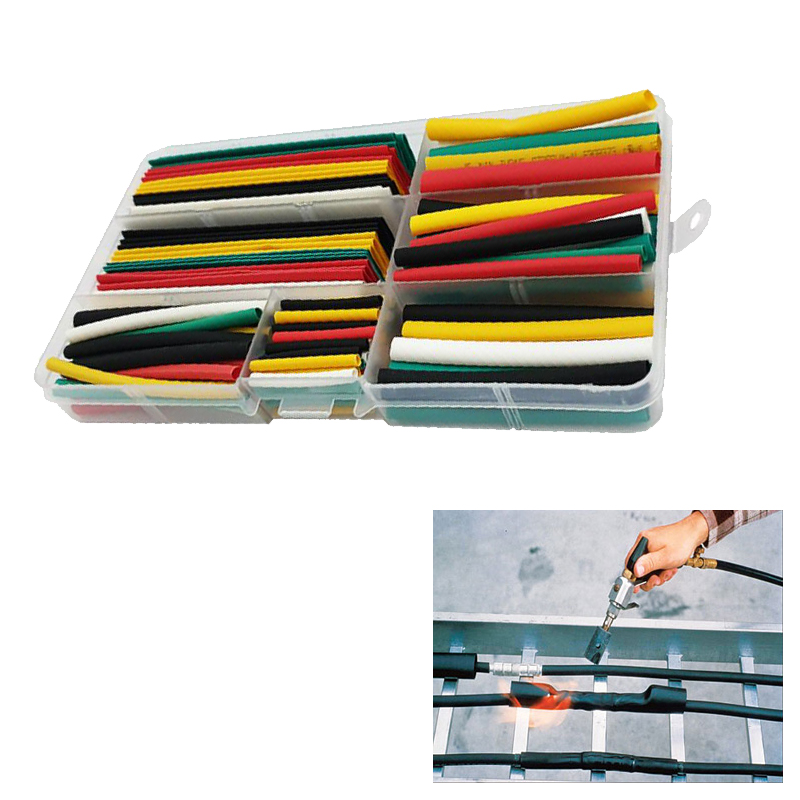 140 Parça Poliolefin Isı Büzüş - Heat Shrink Tubing incelemesi ve fiyatı