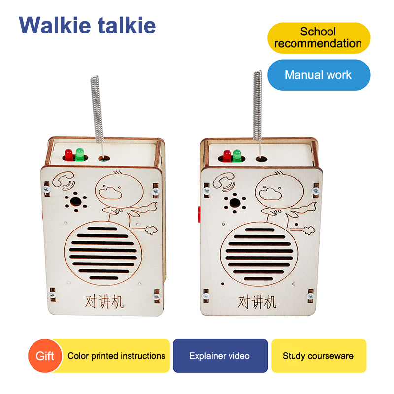 DIY Elektronik Walkie Talkie 1 - Diy Electronics Projects For Kids incelemesi ve fiyatı