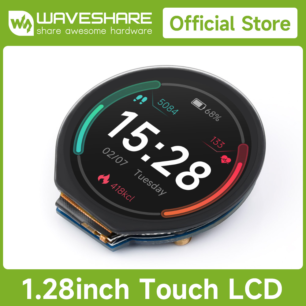 Waveshare 1.28 inç Yuvarlak LC - I2C Lcd Display incelemesi ve fiyatı