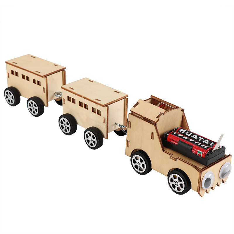 DIY Kiti Oyuncaklar Ahşap Tren - Diy Electronics Projects For Kids incelemesi ve fiyatı