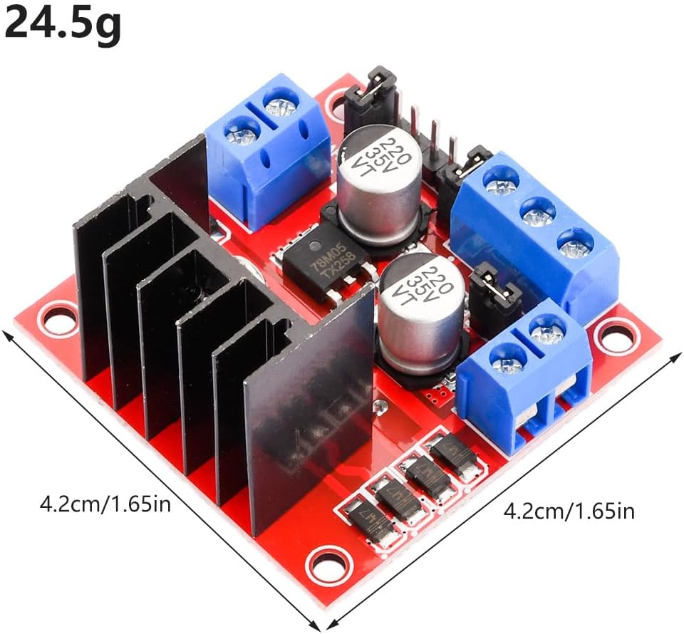 L298N sürücü panosu modülü L29 - L298N Motor Driver incelemesi ve fiyatı