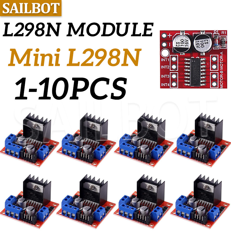 1/5/10 adet L298N DC Motor sür - L298N Motor Driver incelemesi ve fiyatı