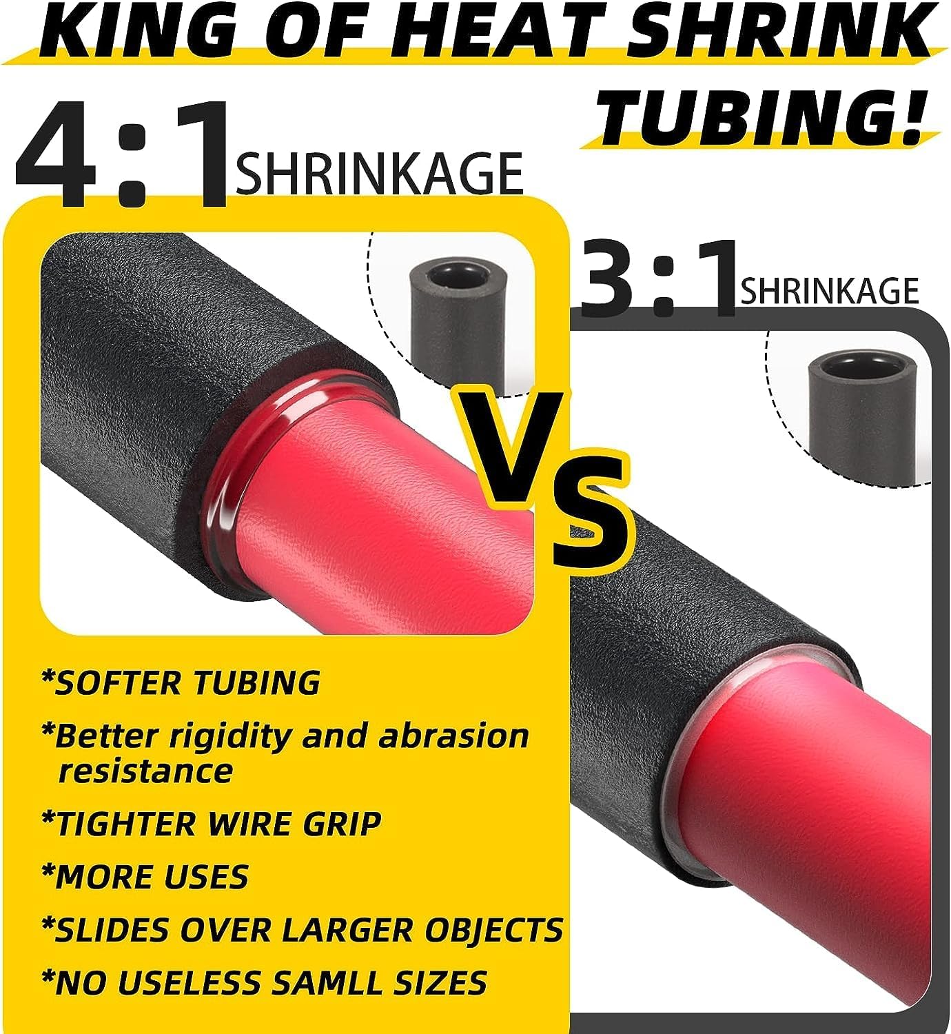 2M ısıyla daralan boru 4:1 çif - Heat Shrink Tubing incelemesi ve fiyatı