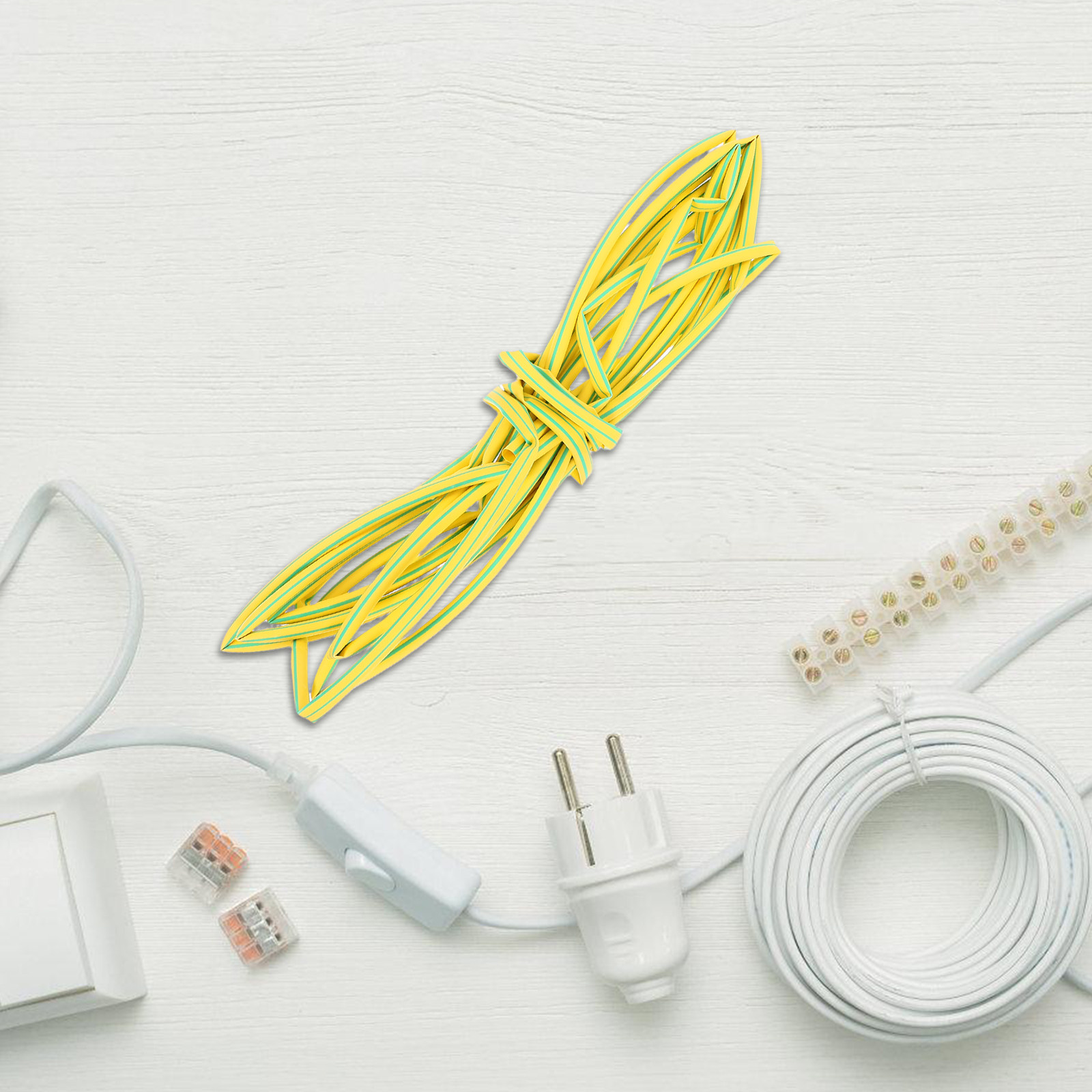 Elektrik Kabloları için Sarı-Y - Heat Shrink Tubing incelemesi ve fiyatı
