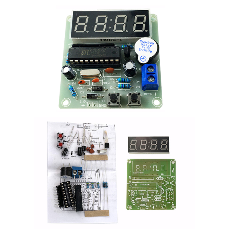 DIY Elektronik Kiti LED 4 Diji - Diy Electronics Youtube incelemesi ve fiyatı