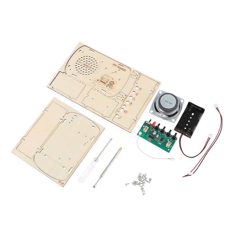 DIY Ahşap FM Radyo Kiti Vintag - Diy Electronics Projects For Kids incelemesi ve fiyatı