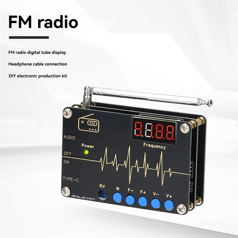 A73E-RDA5807M FM Radyo DIY Kit - Diy Electronics Youtube incelemesi ve fiyatı
