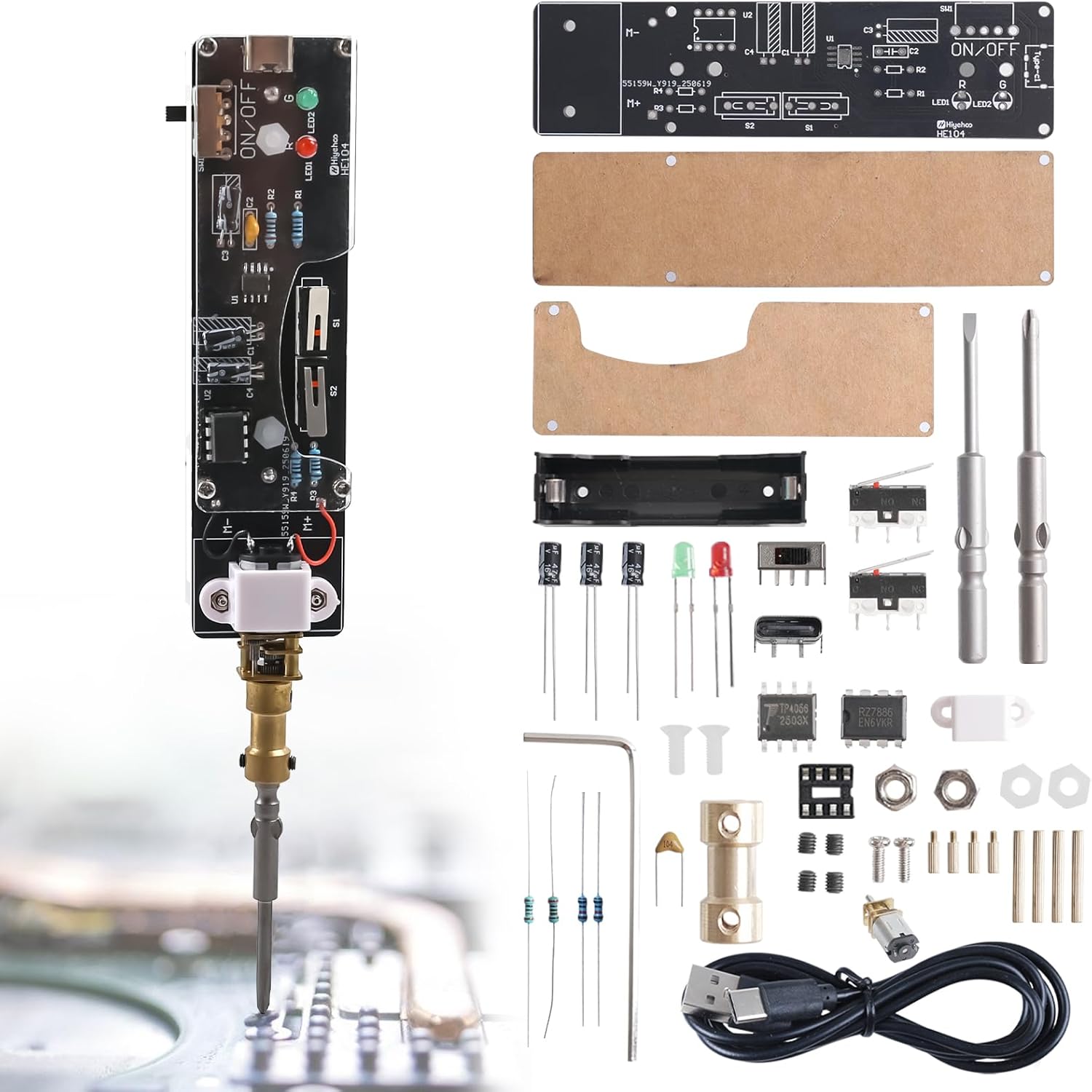 USB Şarj Edilebilir Elektrikli - Diy Home Electronics Lab incelemesi ve fiyatı
